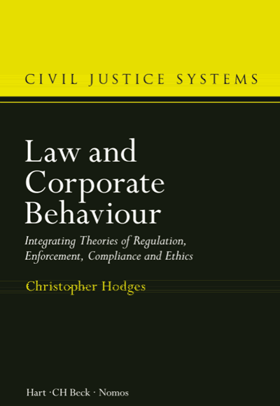 Cover of book: Law and Corporate Behaviour