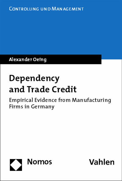 Cover of book: Dependency and Trade Credit