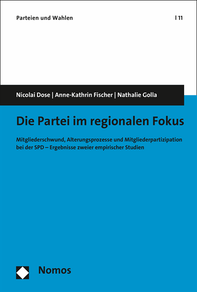 Cover of book: Die Partei im regionalen Fokus