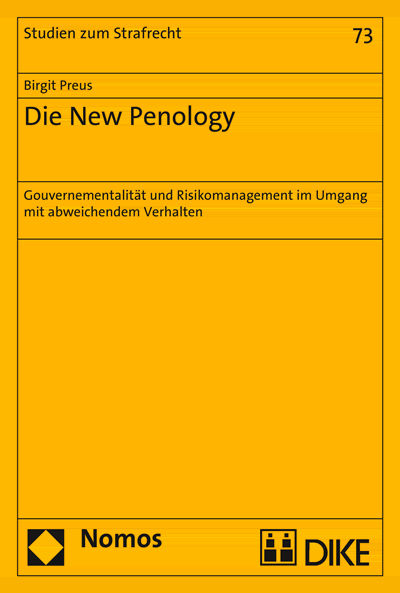 Cover des Buchs: Die New Penology