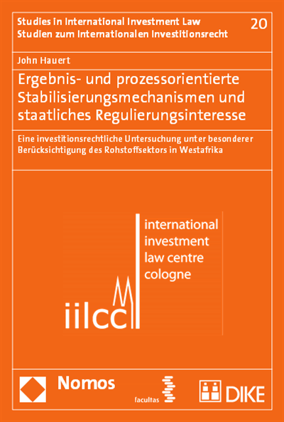 Cover des Buchs: Ergebnis- und prozessorientierte Stabilisierungsmechanismen und staatliches Regulierungsinteresse