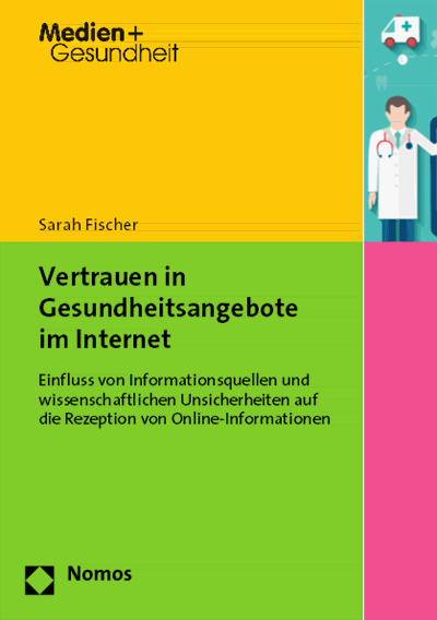 Cover des Buchs: Vertrauen in Gesundheitsangebote im Internet