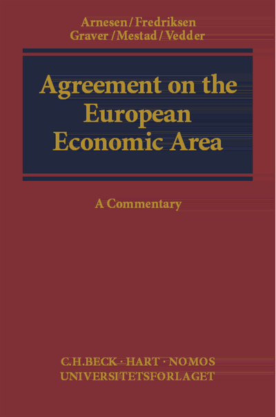 Cover des Buchs: Agreement on the European Economic Area