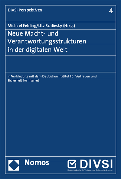Cover des Buchs: Neue Macht- und Verantwortungsstrukturen in der digitalen Welt