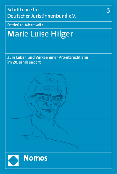 Cover des Buchs: Marie Luise Hilger