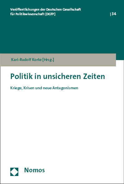 Cover of book: Politik in unsicheren Zeiten