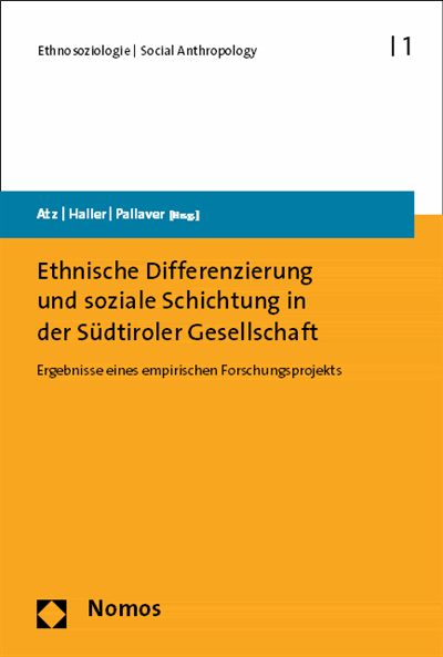 Cover of book: Ethnische Differenzierung und soziale Schichtung in der Südtiroler Gesellschaft