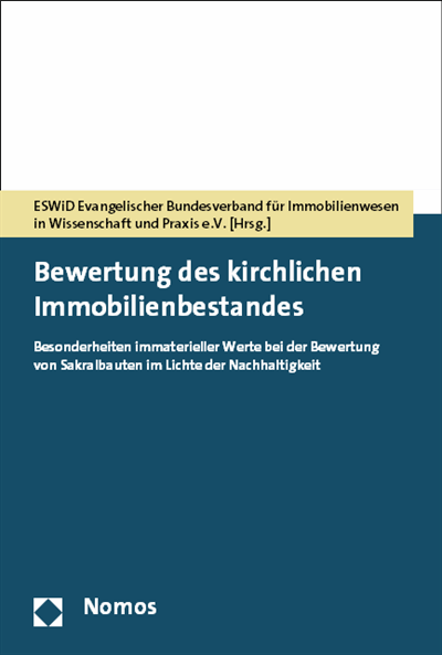 Cover of book: Bewertung des kirchlichen Immobilienbestandes