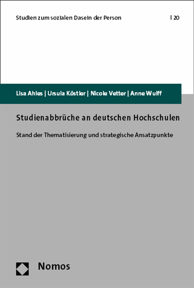 Cover of book: Studienabbrüche an deutschen Hochschulen