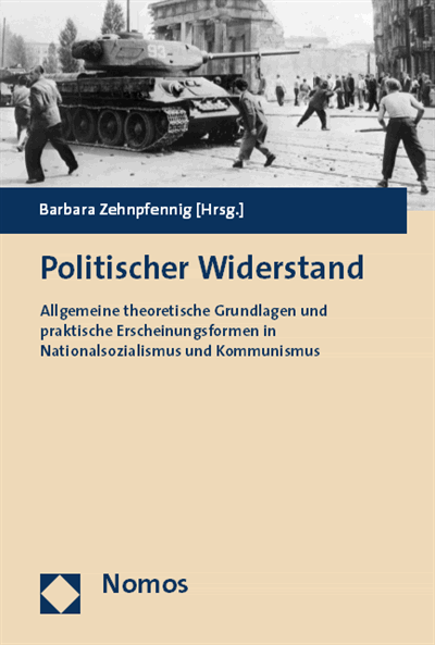 Cover of book: Politischer Widerstand