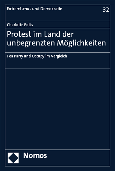 Cover des Buchs: Protest im Land der unbegrenzten Möglichkeiten