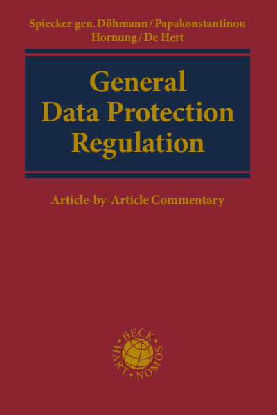 Cover of book: General Data Protection Regulation