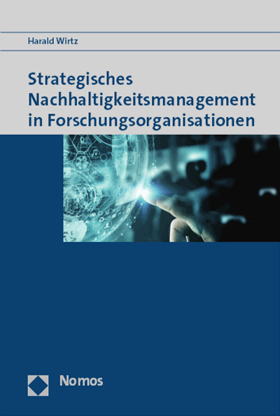 Cover of book: Strategisches Nachhaltigkeitsmanagement in Forschungsorganisationen
