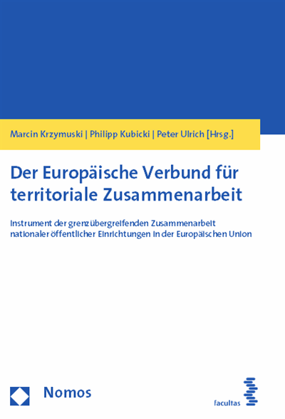 Cover des Buchs: Der Europäische Verbund für territoriale Zusammenarbeit