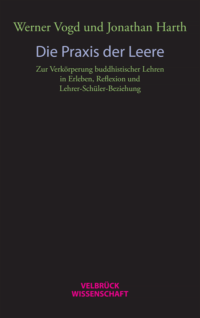 Cover of book: Die Praxis der Leere
