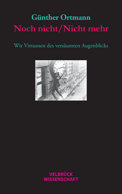 Cover of book: Noch nicht/Nicht mehr