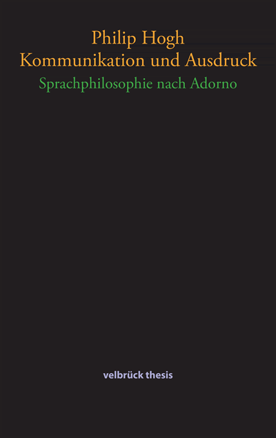 Cover of book: Kommunikation und Ausdruck