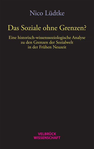 Cover of book: Das Soziale ohne Grenzen?