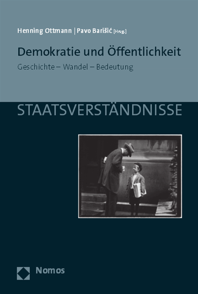 Cover of book: Demokratie und Öffentlichkeit