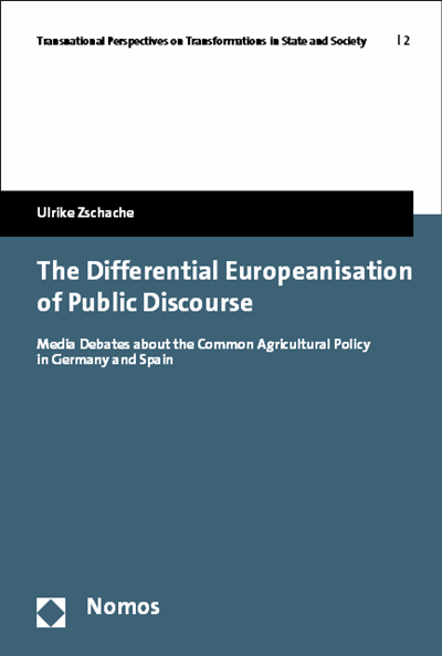 Cover of book: The Differential Europeanisation of Public Discourse