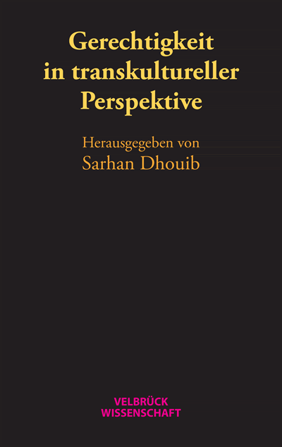 Cover of book: Gerechtigkeit in transkultureller Perspektive