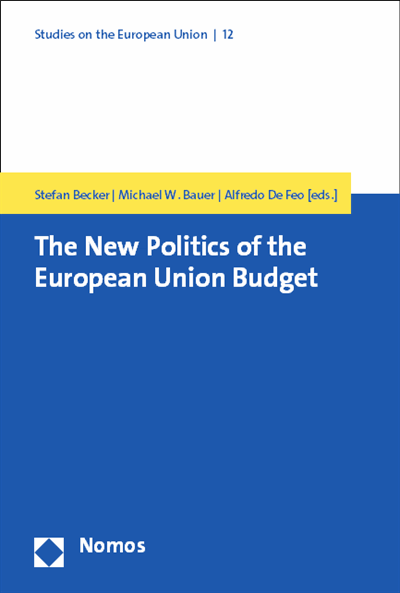 Cover of book: The New Politics of the European Union Budget