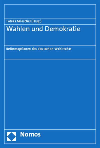 Cover des Buchs: Wahlen und Demokratie