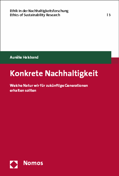 Cover des Buchs: Konkrete Nachhaltigkeit