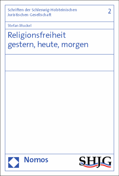 Cover of book: Religionsfreiheit gestern, heute, morgen