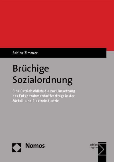 Cover des Buchs: Brüchige Sozialordnung