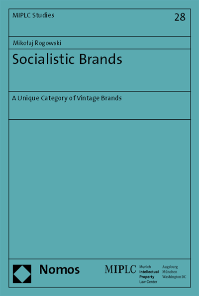 Cover des Buchs: Socialistic Brands