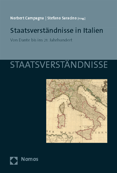 Cover of book: Staatsverständnisse in Italien