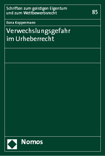 Cover des Buchs: Verwechslungsgefahr im Urheberrecht