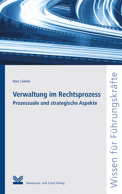Cover des Buchs: Verwaltung im Rechtsprozess