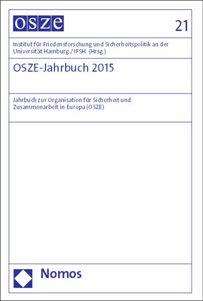 Cover des Buchs: OSZE-Jahrbuch 2015
