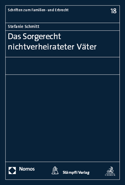 Cover des Buchs: Das Sorgerecht nichtverheirateter Väter