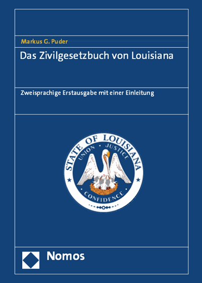 Cover of book: Das Zivilgesetzbuch von Louisiana