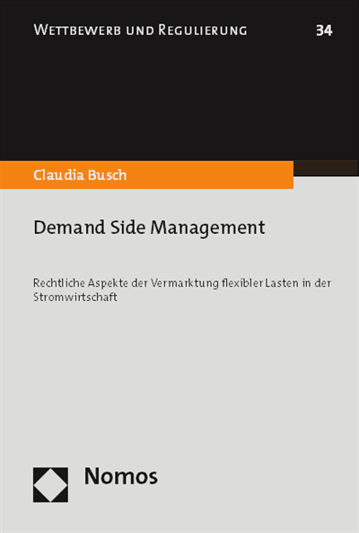 Cover of book: Demand Side Management