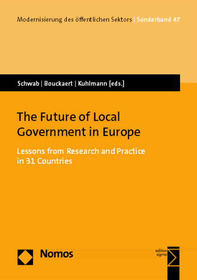 Cover of book: The Future of Local Government in Europe
