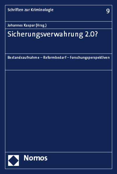 Cover des Buchs: Sicherungsverwahrung 2.0?