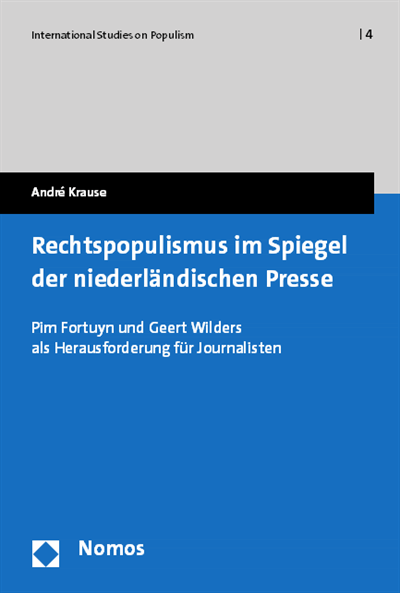 Cover of book: Rechtspopulismus im Spiegel der niederländischen Presse