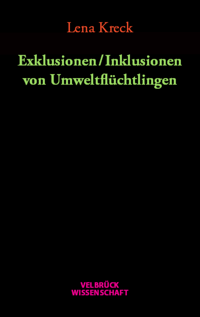 Cover des Buchs: Exklusionen / Inklusionen von Umweltflüchtlingen