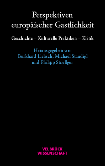 Cover of book: Perspektiven europäischer Gastlichkeit