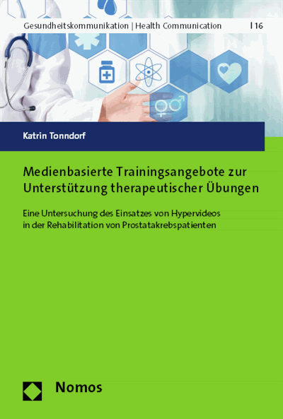 Cover des Buchs: Medienbasierte Trainingsangebote zur Unterstützung therapeutischer Übungen