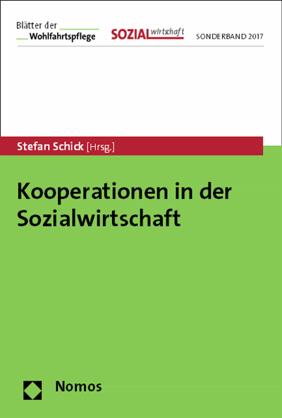 Cover of book: Kooperationen in der Sozialwirtschaft