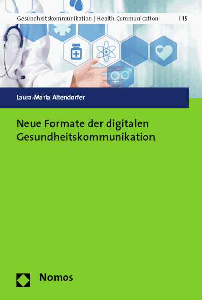 Cover des Buchs: Neue Formate der digitalen Gesundheitskommunikation