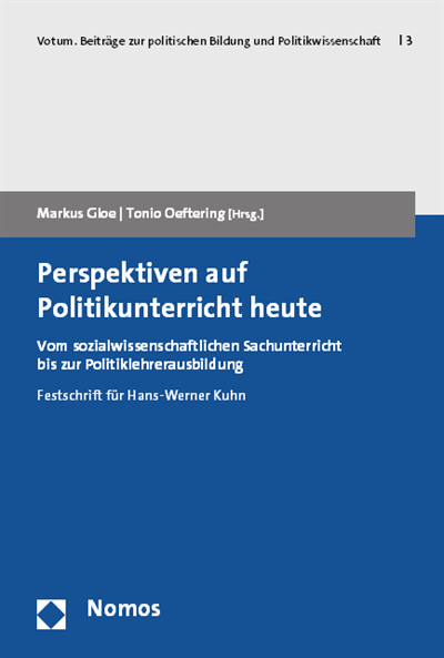 Cover of book: Perspektiven auf Politikunterricht heute