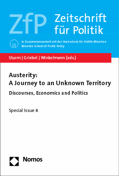 Cover of book: Austerity: A Journey to an Unknown Territory