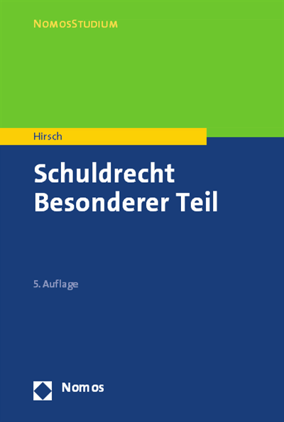 Cover des Buchs: Schuldrecht Besonderer Teil