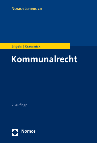 Cover of book: Kommunalrecht